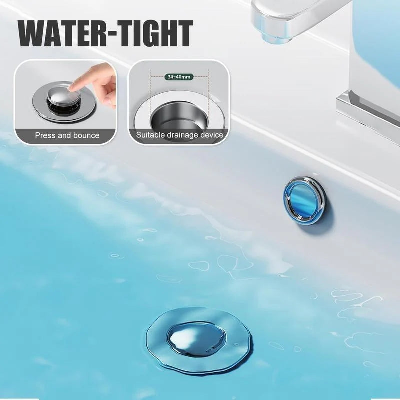 🔥Christmas Sale: Bathroom Sink  Universal Pop Up Sink Drain Filter