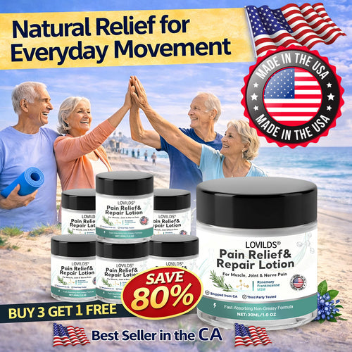【𝑶𝒇𝒇𝒊𝒄𝒊𝒂𝒍 𝑺𝒕𝒐𝒓𝒆 】us LOVILDS Pain Relief& Repair Lotion✔️For Muscle, Joint & Nerve Pain