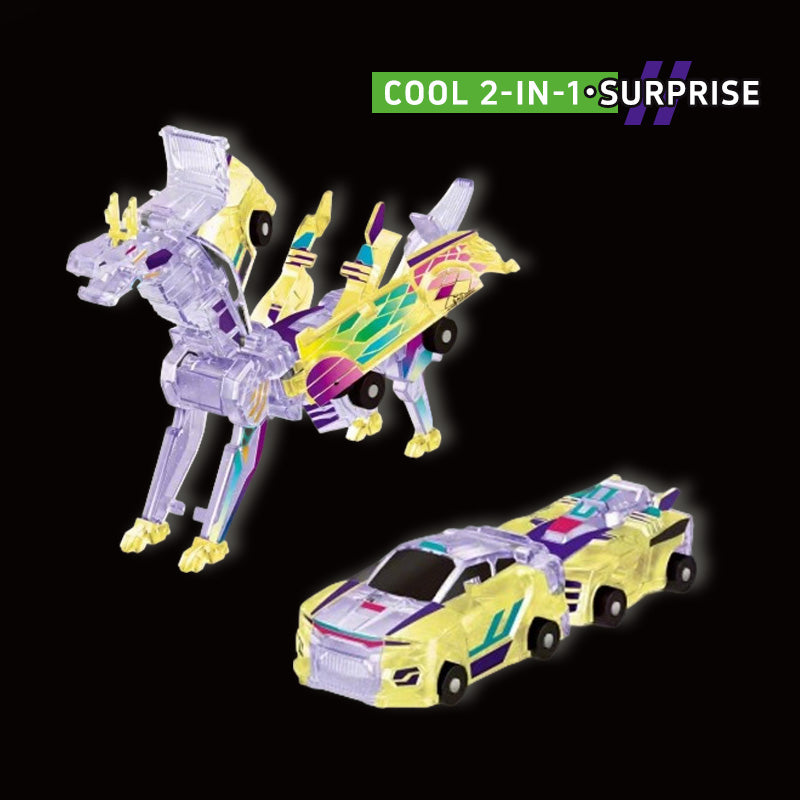 🎄Limited Xmas Edition: Mystic Dragon & Unicorn Transformer — 60% OFF!