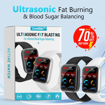 ✅BSI-certification |⚡LOVILDS™ Ultrasonic Fat Blasting ＆ Far Infrared Blood Sugar Balancing Detox Wristband (🔥LAST DAY 70% OFF)