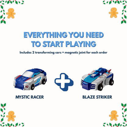 🎄Limited Xmas Edition: Mystic Dragon & Unicorn Transformer — 60% OFF!