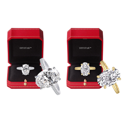 🎄 Christmas sale now🎄【 Official Brand Store 】Lymphatic Magnetic Therapy Germanium Diamond Ring