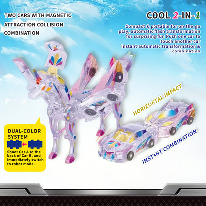 🎄Limited Xmas Edition: Mystic Dragon & Unicorn Transformer — 60% OFF!