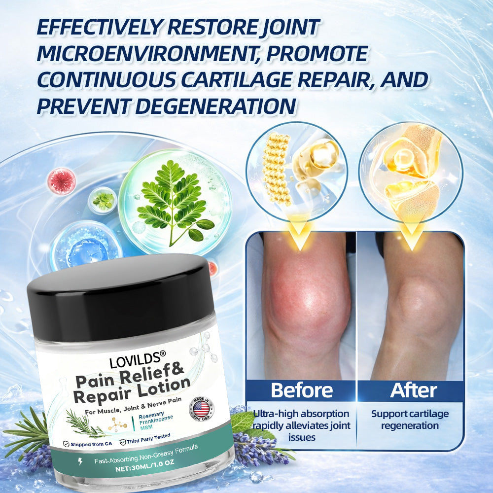 【𝑶𝒇𝒇𝒊𝒄𝒊𝒂𝒍 𝑺𝒕𝒐𝒓𝒆 】us LOVILDS Pain Relief& Repair Lotion✔️For Muscle, Joint & Nerve Pain