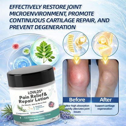 【𝑶𝒇𝒇𝒊𝒄𝒊𝒂𝒍 𝑺𝒕𝒐𝒓𝒆 】us LOVILDS Pain Relief& Repair Lotion✔️For Muscle, Joint & Nerve Pain