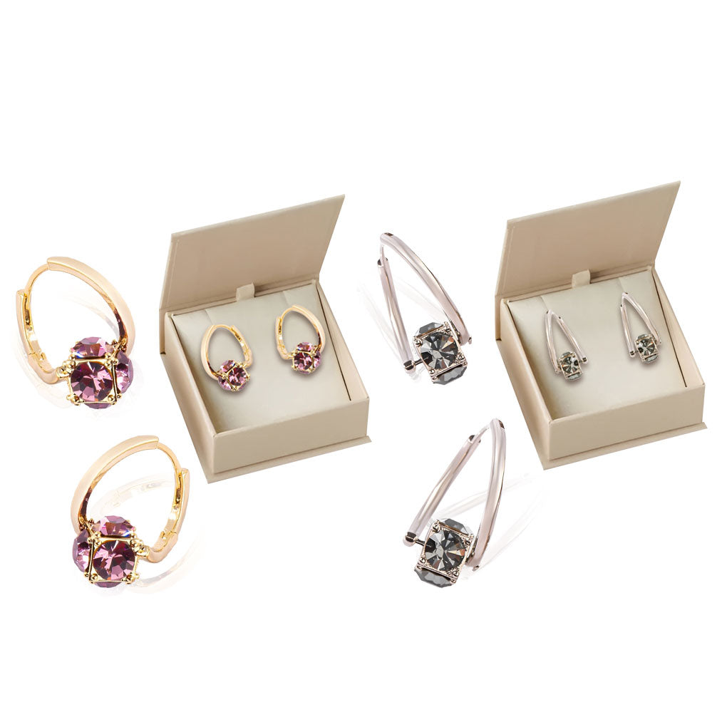 2 PAIRS💎BLACK+PURPLE