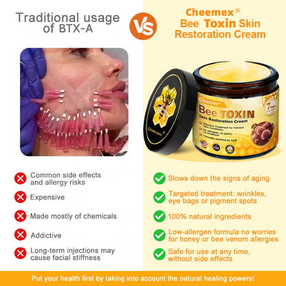 Made and Shipped from USA ✨ Cheemex® Bee Toxin Skin Restoration Cream ⏰ LAST DAY 80% OFF✨✨