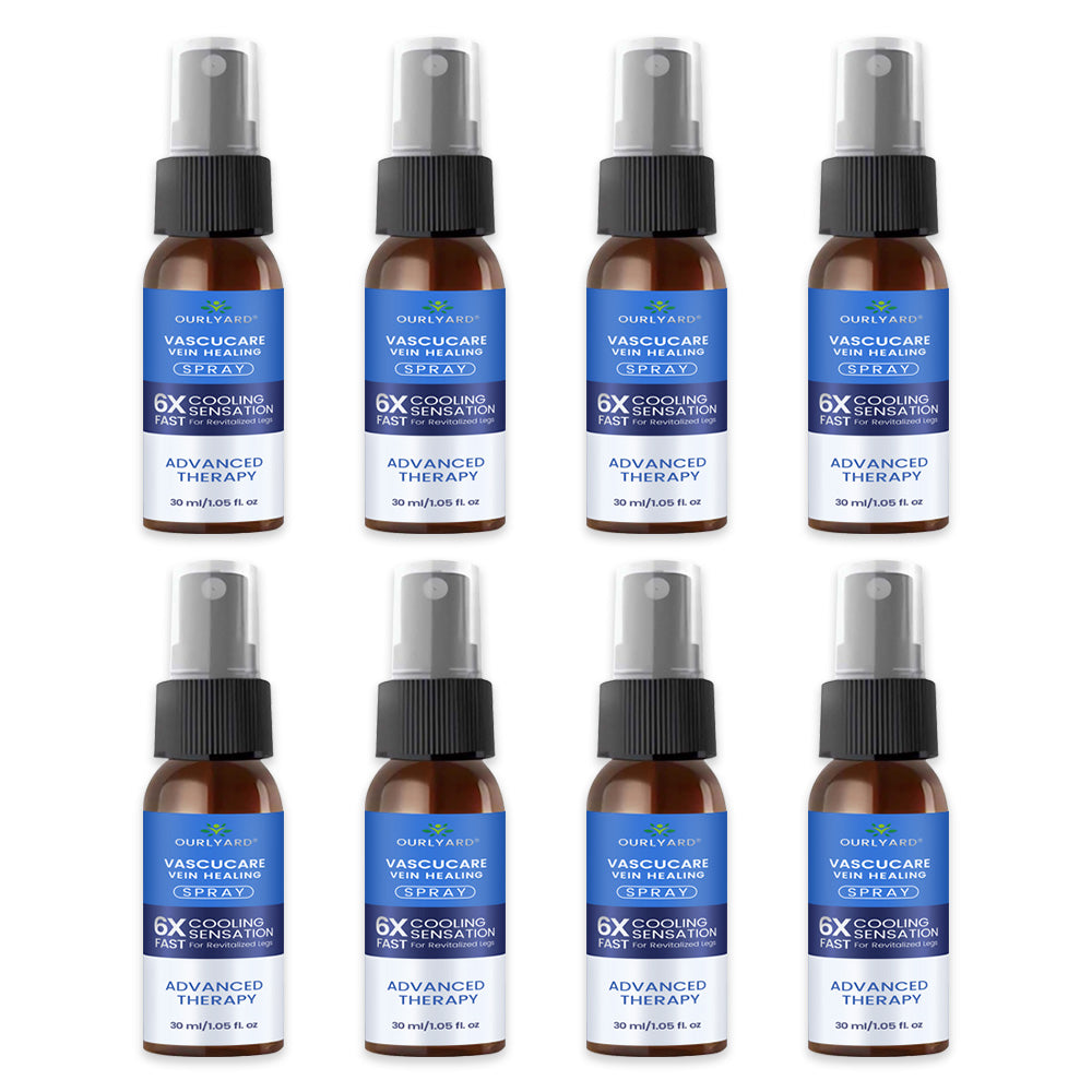 🇬🇧✅✅Ourlyard® VascuCare Vein Healing Spray(Designed for Varicose veins, Spider veins, Deep vein Thrombosis, Chronic venous insufficiency, Venous ulcers, Thrombophlebitis and other venous issues)