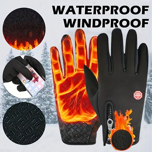 🔥Winter-Ready Touchscreen Gloves – Warm, Waterproof & Touch-Friendly!