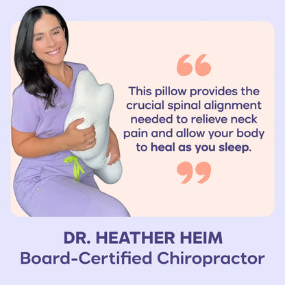 End Neck Pain: Ergonomic Pillow Adapts to Your Every Sleeping Position