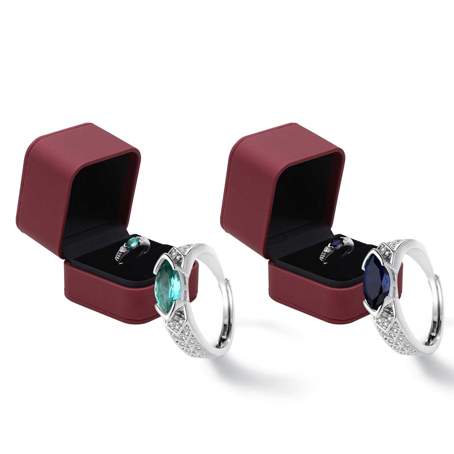 (🎅Christmas 🎄Limited Time Discount 80% Last Day 🎁)🔥DIYSTAR Magnetology Moissanite Diamond Ring💖