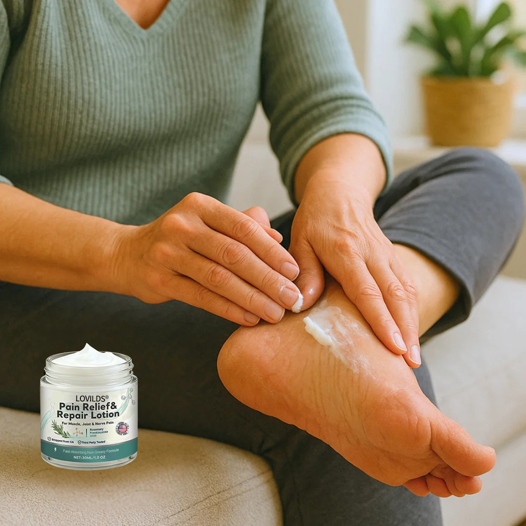 【𝑶𝒇𝒇𝒊𝒄𝒊𝒂𝒍 𝑺𝒕𝒐𝒓𝒆 】us LOVILDS Pain Relief& Repair Lotion✔️For Muscle, Joint & Nerve Pain