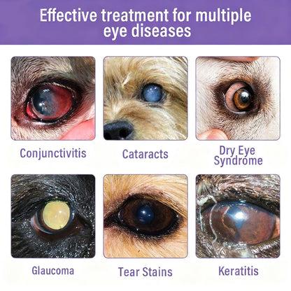 👩‍⚕️ BBOJI™ NanoCare Pet Eye Drops ☑️  Relieves Conjunctivitis, Dry Eyes, Cataracts, and Keratitis🐶