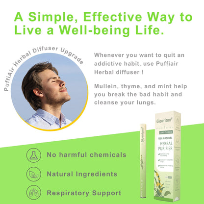 ✨ New upgraded version of Glowrizon® Mullein Herbal Lung Purifier – 🔥 70% off today only!