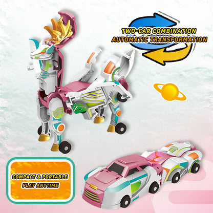 🎄Limited Xmas Edition: Mystic Dragon & Unicorn Transformer — 60% OFF!