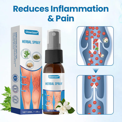 Glowrizon® VeinGuard Herbal Spray – Clinically Proven to Diminish Varicose Veins in Just 7 Days