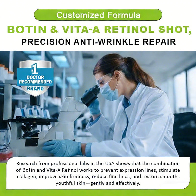 🧠👨‍⚕️Made and shipped from the USA 💫Lovilds® Botin & Vita-A Retinol Shot Wrinkle-Lift Tightening cream - Last Day Promotion 70% OFF