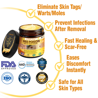 LOVILDS™ Bee Poison All-in-One Cream US Dermatologist Approved