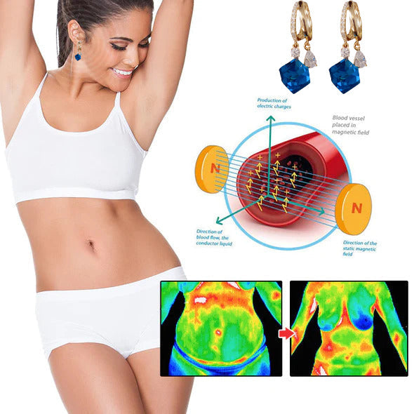 （🔥LAST DAY SALE-80% OFF)Lymphvity MagneTherapy Germanium Earrings