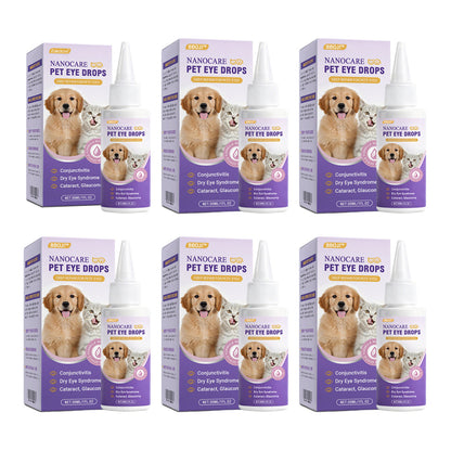 👩‍⚕️ BBOJI™ NanoCare Pet Eye Drops ☑️  Relieves Conjunctivitis, Dry Eyes, Cataracts, and Keratitis🐶