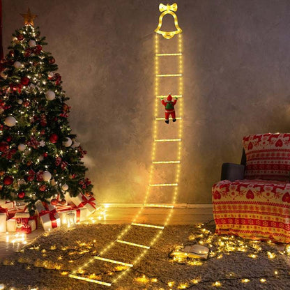 🎄2025 Christmas Sales🎅2025 Christmas Santa Climbing Stairs Light