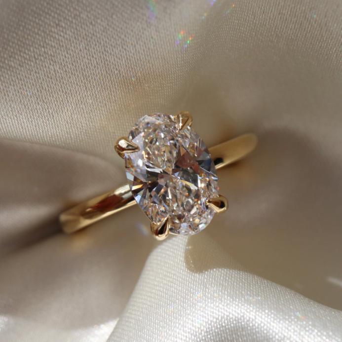 🎄 Christmas sale now🎄【 Official Brand Store 】Lymphatic Magnetic Therapy Germanium Diamond Ring