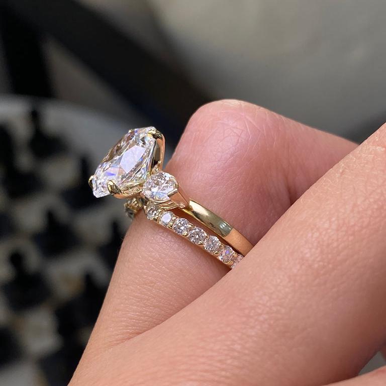 🎄 Christmas sale now🎄【 Official Brand Store 】Lymphatic Magnetic Therapy Germanium Diamond Ring