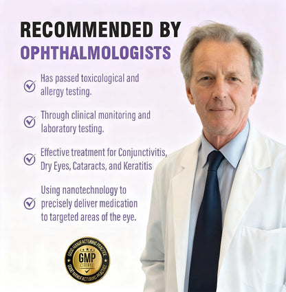 👩‍⚕️ BBOJI™ NanoCare Pet Eye Drops ☑️  Relieves Conjunctivitis, Dry Eyes, Cataracts, and Keratitis🐶