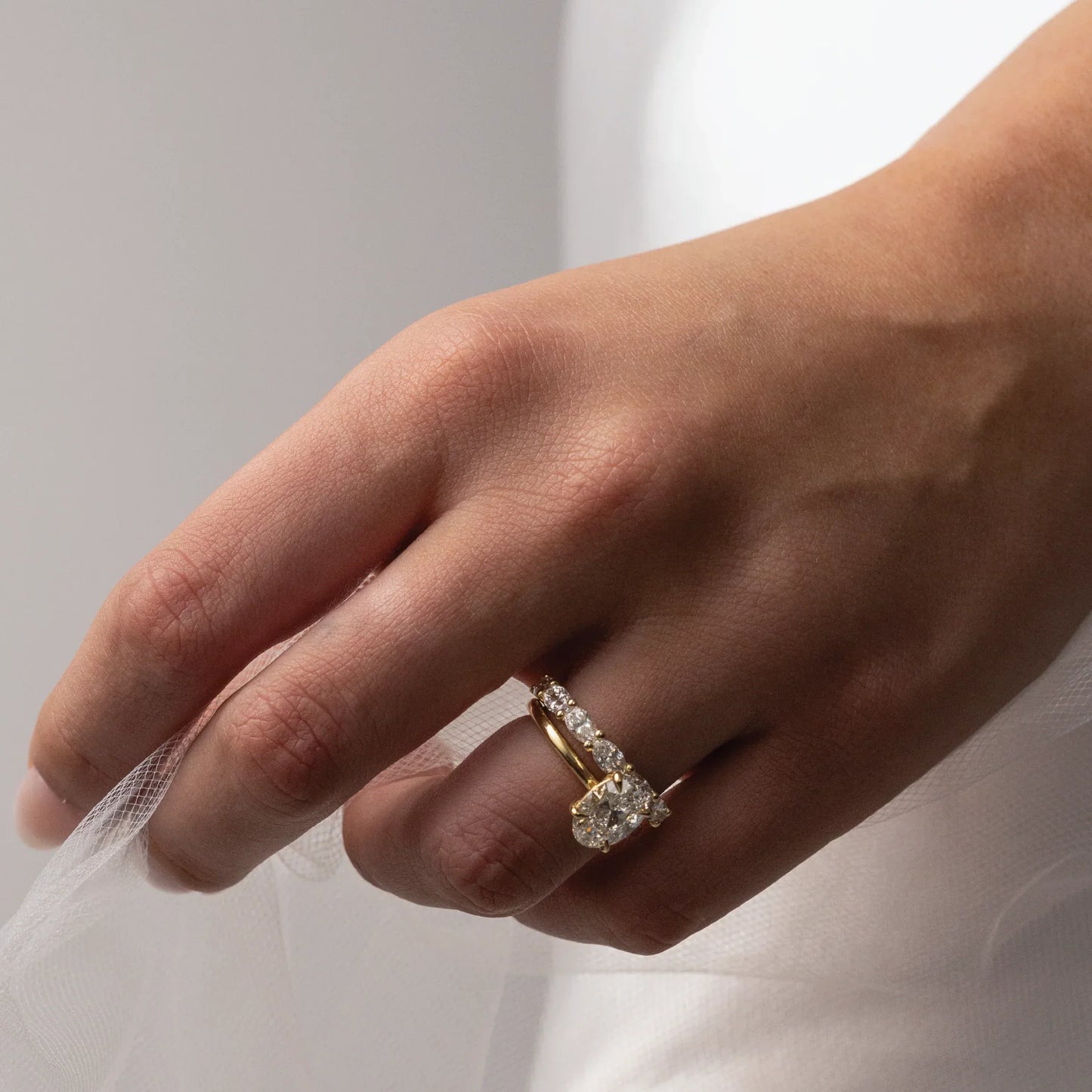 🎄 Christmas sale now🎄【 Official Brand Store 】Lymphatic Magnetic Therapy Germanium Diamond Ring