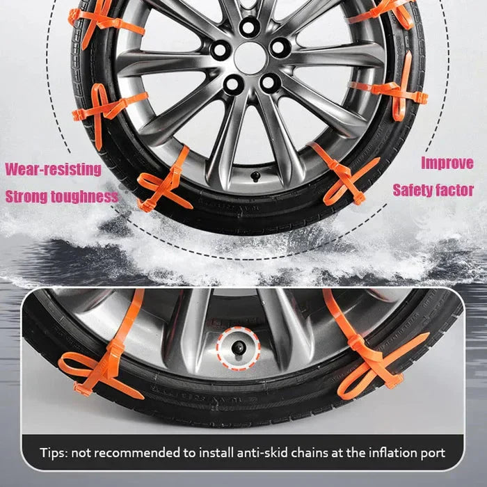 🔥2025 Winter Hot Sale🔥Lovilds®  Universal reusable emergency snow chains