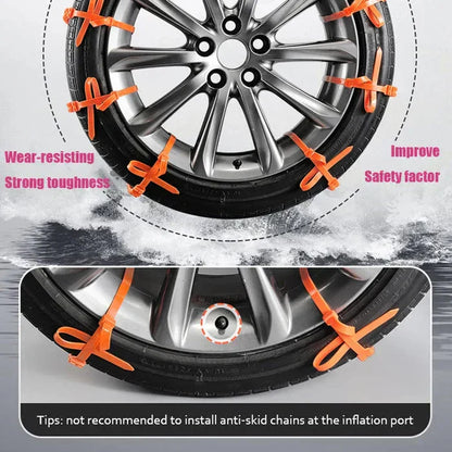 🔥2025 Winter Hot Sale🔥Lovilds®  Universal reusable emergency snow chains